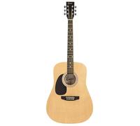 Encore Left Handed Acoustic Guitar Outfit - Natural