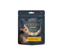 Encore 100% Natural Chicken Breast Cat Treats, Freeze Dried, Grain Free Healthy Cat Snacks 12x10g
