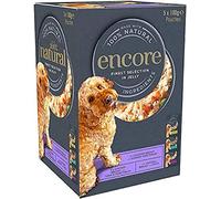 Encore Natural Wet Dog Food, Chicken Selection in Jelly,pack of 4 (5 x 100g) Pouches