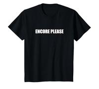 Encore Please T-Shirt, Kids, Black, 4 Years