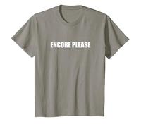 Encore Please T-Shirt, Kids, Slate, 4 Years