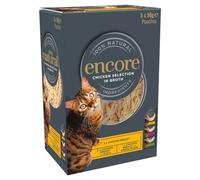 Encore premium wet Cat food with Chicken Selection in broth 50x50g pouches