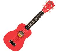 Encore Ukulele EUK10RD - Soprano Beginner Kids Starter - Red