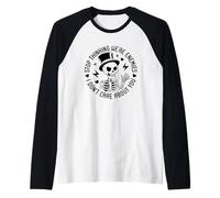 Encourage Your Hopes Not Fears Quote Raglan Baseball Tee