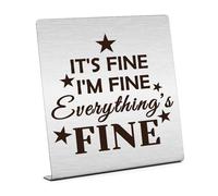 Encouragement Gifts for Women Men Funny Home Office Desk Sign Bestie Best Friends Gifts from Friends Inspirational Gifts Plaque Sign Desk Decor for Best Friends Christmas Retirement Gift