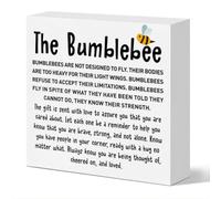Encouragement Gifts for Women Men, Thinking of You Gifts for Him Her Friend Thoughtful Gifts for Breast Cancer Patients Survivor Warrior Chemo Recovery Gifts for Men Women After Surgery, The Bumblebee