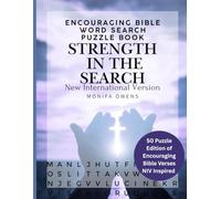 Encouraging Bible Word Search Puzzle Book: Strength in the Search