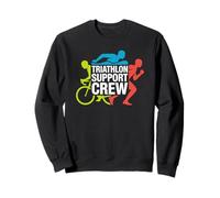 Encouraging The Swim Bike Run Athlete With The Cheering Fan Sweatshirt