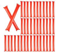 Encouraging Thunder Sticks - Heavy Duty Inflatable Stick Sticks, 40 Pieces Cheerleader Sticks for Cheerleader Cheerleader for Cheerleader - Wear Resistant Party Alegria Noise Producer BO