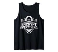 Encrypt Everything Cybersecurity Data Privacy Tank Top
