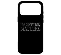 Encryption Matters Cypherpunk Anonymous Hacker Encryption Case for iPhone 17 Pro Max