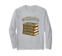 Encyclopedia Generation Vintage Book Lover Long Sleeve T-Shirt