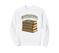 Encyclopedia Generation Vintage Book Lover Sweatshirt
