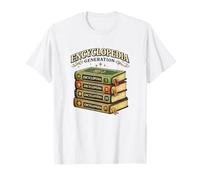 Encyclopedia Generation Vintage Book Lover T-Shirt