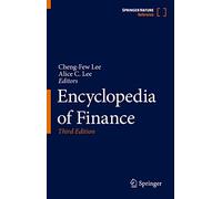 Encyclopedia of Finance: 3-Volume Set