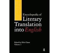 Encyclopedia of Literary Translation into English