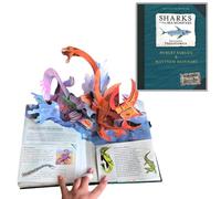 Encyclopedia Prehistorica, Vivid Illustrations 3D Pop-Up Sharks And Dinosaur Model Book, Educational Book