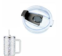 end 1PC Multicolor 40Oz Replacement Lid Spill Clear Cup Tumbler Tu Accessory Proof Y2X5 Quencher Travel Cover