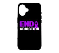 End Addiction - Addiction Awareness, Overdose Awareness Case for iPhone 16