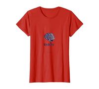 End ALZ Alzheimers Awareness Brain Support Advocate T-Shirt, Women, Red, L