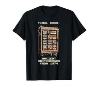 End Boss: Ancient Switchboard | Retro Gamer Design T-Shirt