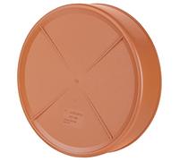 End Cap 250mm Underground Drainage Pipe Sewerage Pipe Cap Blanking Plug Stop End Orange