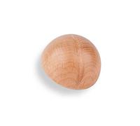 End Cap Wooden Beech with Pine Cones Varnished for handrails (40 mm)