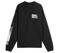 END. Coastal Locals Only Long Sleeve T-Shirt Black