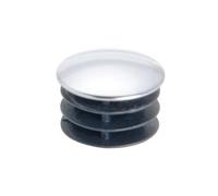 END Cup for Clothes Garment Rail Walk in Wardrobe Chrome TUBING Hanging Rail System