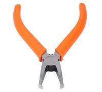 End Cutting Pliers CRV Steel 6mm Curved Tip Flush Cut Tool for Electronics Repair Jewelry Processing PCB Pins Quenching Treatment Durable Lightweight