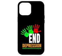 End Depression Shirt - Mental Health Awareness Case for iPhone 12 Pro Max