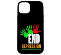 End Depression Shirt - Mental Health Awareness Case for iPhone 15 Plus
