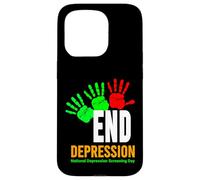 End Depression Shirt - Mental Health Awareness Case for iPhone 15 Pro