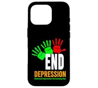 End Depression Shirt - Mental Health Awareness Case for iPhone 16 Pro