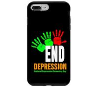 End Depression Shirt - Mental Health Awareness Case for iPhone 7 Plus/8 Plus