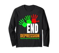 End Depression Shirt - Mental Health Awareness Long Sleeve T-Shirt