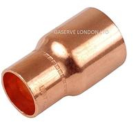 END FEED COPPER FITTING REDUCER 42MM X 15MM MALE X FEMALE