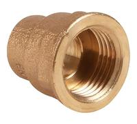 End Feed Female Coupler 15mm x 1/2", 1 in Pack