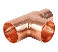 End Feed Reducing Tee 28 x 22 x 28mm, 2 in Pack