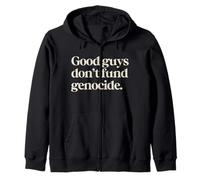 End Genocide: Advocate Against Collective Punishment Zip Hoodie
