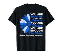 End Human Trafficking Awareness Save Our Children Sunflower T-Shirt