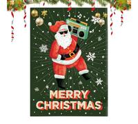 End-less Christmas Card With Glitter | End-less Christmas Rick Roll Card Never Gonna Give You Up Christmas Card | Santa Blessing Prank Christmas Card Singing Non Stop | Funny Musical Christmas Greet