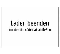 End Load - Before the Crossing - Sticker A2: 594 x 420 mm - Without Graphics, Text Only