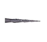 End mill 1 PCS Solid Carbide Coated Taper Ball Head CNC Milling Cutter Milling Cutter for Metal End Mills(R2.0-30.5-D6-)