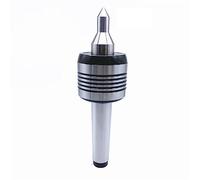 End Mill Collet Chuck Holder 1 PCS MT1 MT2 MT3 MT4 Steel Lathe Live Center Taper Tool Triple Bearing CNC Revolving Milling Machi(MT3)