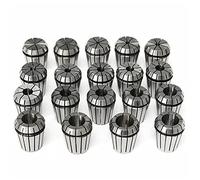 End Mill Collet Chuck Holder 19Pcs ER32 2mm-20mm Precision Spring Chuck Set for CNC Workholding Engraving and Milling Lathe Tool