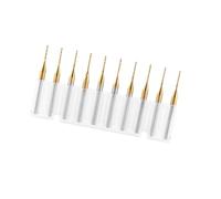 End Mill Engraving Bits Tungsten Carbide for Smooth Milling on Steel and
