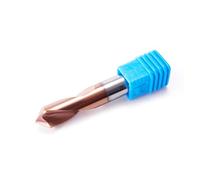 End Mill Fixed Point Drill Chamfered Milling Cutter for Metal 90 Degrees HRC55 Milling Tools Spot Drills Router Bits(D12x75x90R)