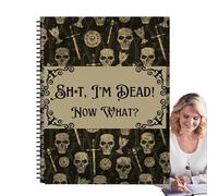 End of Life Diary - Interesting Note Book of the Beneficiary, Personal Testament Planner, Planning Agenda for Last Wishes with Full Work Folder, Organise Book for