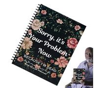 End of Life Organizer Binder, End of Life Planner,Spiral Planner for Organizing Personal Information - Log of Things You Falia Need to Know a Novelty Binder for Father,